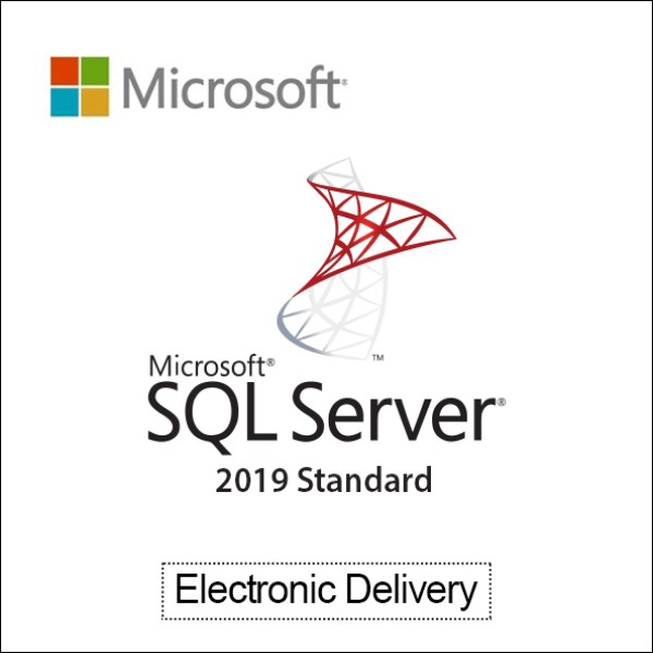 Microsoft SQL Server 2019 Standard. License 24 Core with 5 User Cal